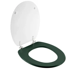 douceur d'intu017drieur Abattant WC bois (37 x 46 cm) Vagabonde Vert Hot