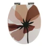 TENDANCE Abattant WC frein de chute 18 pouces MDF Natural Simplicity Multicolore