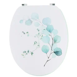 TENDANCE Abattant WC 18 pouces MDF Aquarelle Bleu Clearance