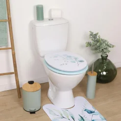 TENDANCE Abattant WC 18 pouces MDF Aquarelle Bleu Clearance