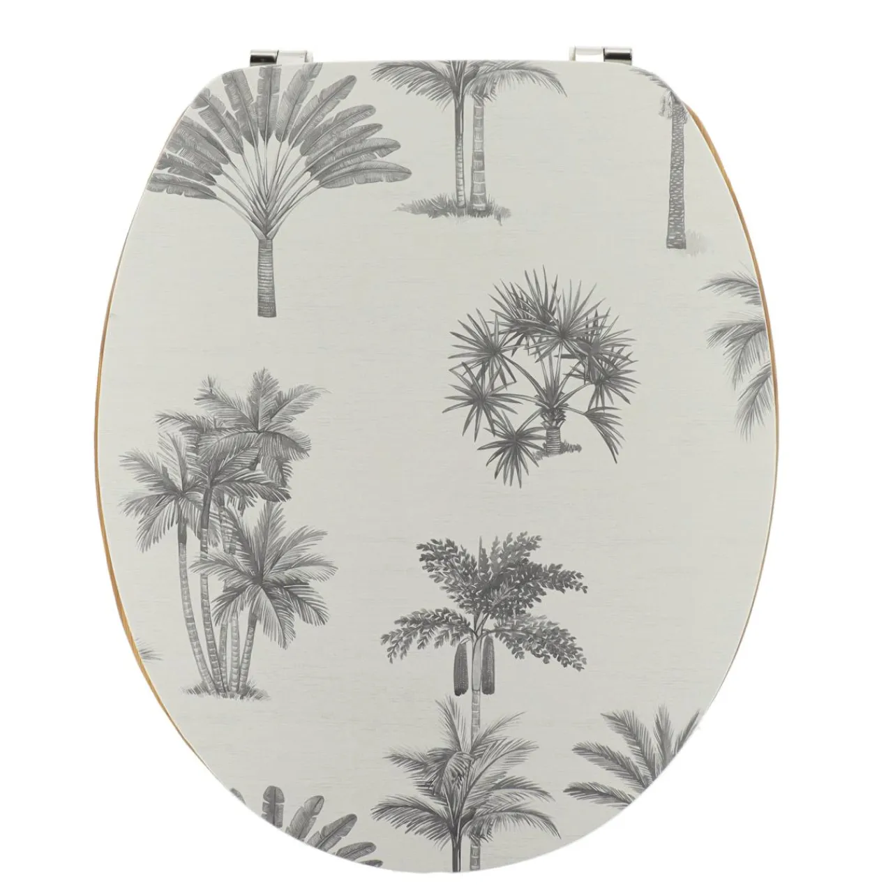 TENDANCE Abattant WC 18 pouces MDF Arizona Dream Gris Discount