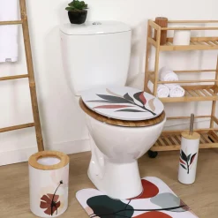TENDANCE Abattant WC 18 pouces MDF Bucolique Multicolore Discount