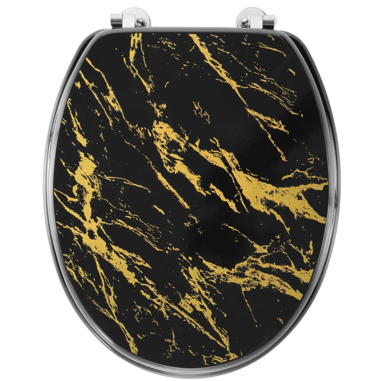 douceur d'intu017drieur Abattant WC 18 pouces MDF effet marbre Aquamarbre Noir Online