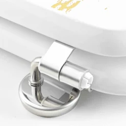 douceur d'intu017drieur Abattant WC 18 pouces MDF effet marbre Aquamarbre Blanc Online