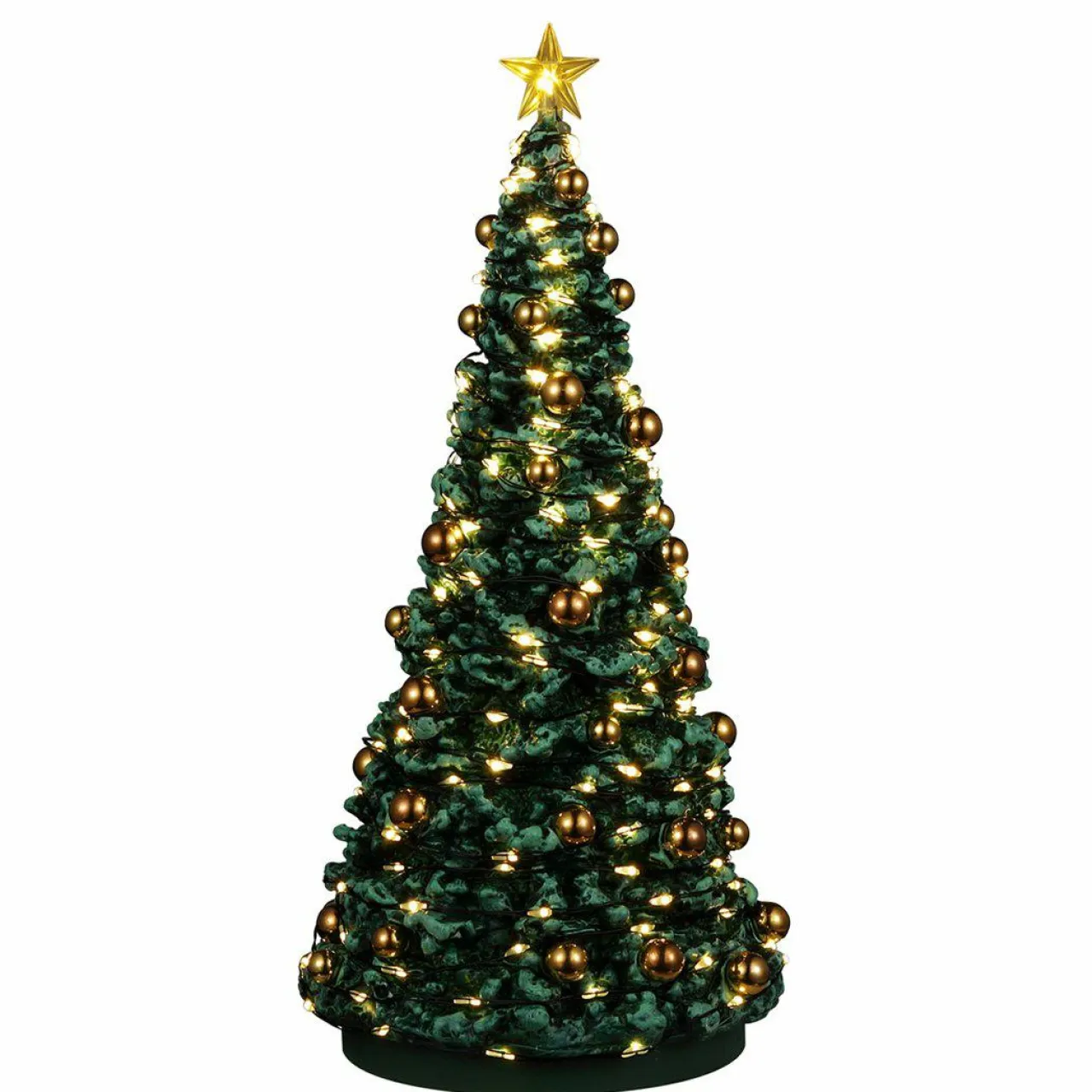 LEMAX Accessoire (H24 cm) Joyeux sapin de Noël illuminé Outlet