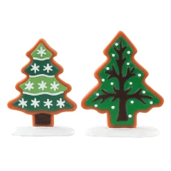 LEMAX Accessoire (H6 cm) Lot de 2 sapins Biscuit sucré Best