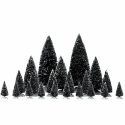 LEMAX Accessoire (H23 cm) Lot de 21 sapins Best