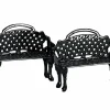 LEMAX Accessoire Lot de 2 bancs de patio New