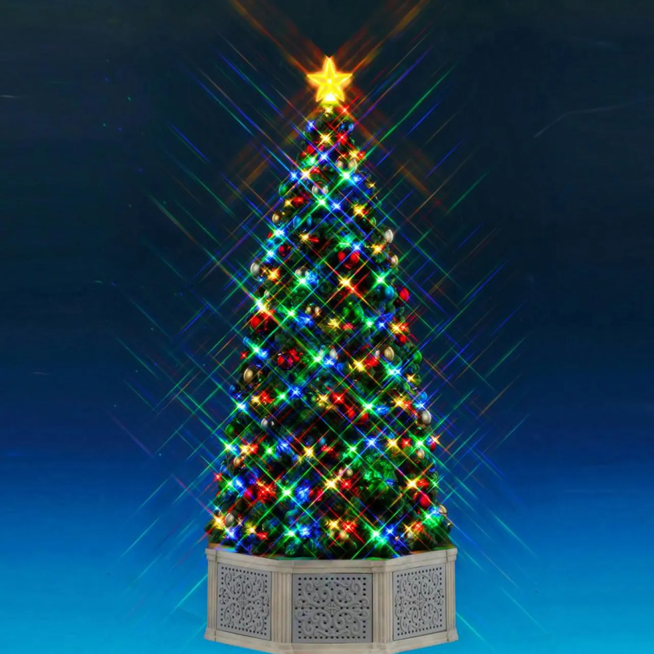 LEMAX Accessoire lumineux et musical (H39 cm) Sapin de Noël Bluetooth Hot