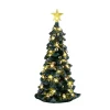 LEMAX Accessoire lumineux (H16,5 cm) Sapin de Noël enneigé Blanc chaud