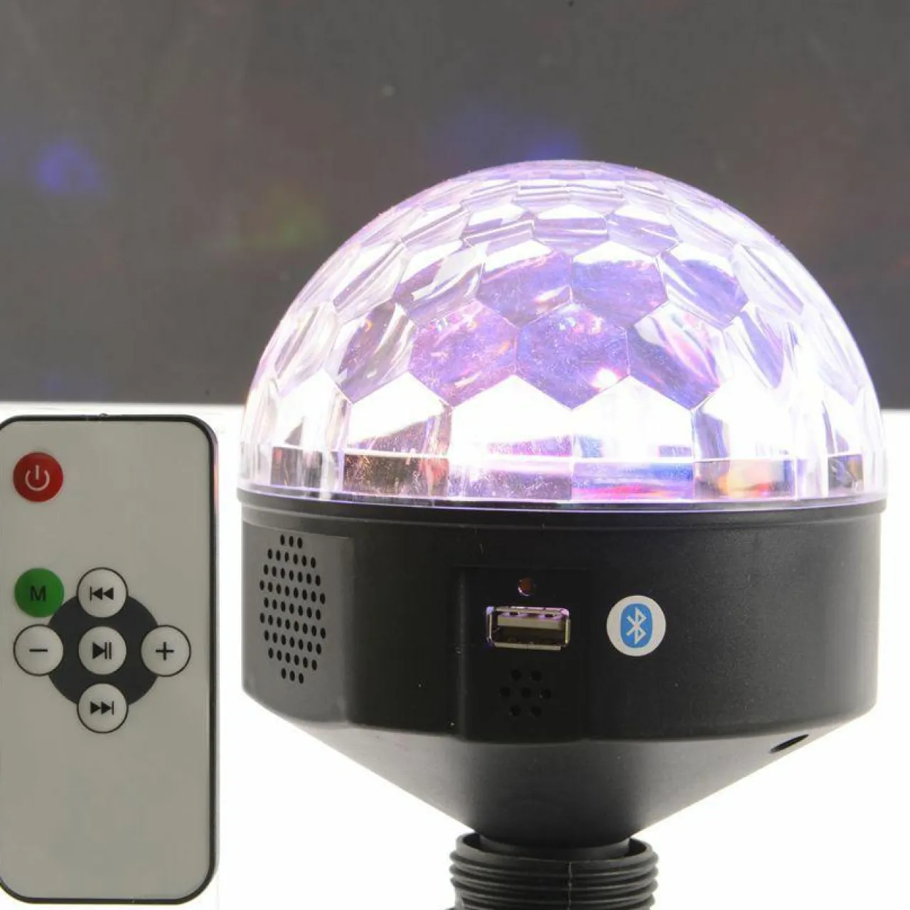 #N/A Ampoule boule magique Disco Multicouleur 6 LED Multicolore Sale