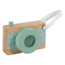 OSTARIA Appareil photo enfant bois (10 cm) Flash Multicolore Discount