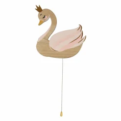 OSTARIA Applique murale bois Cygne Rose Sale