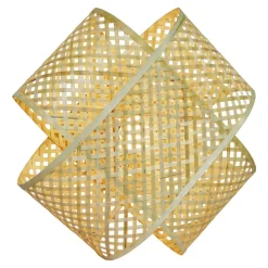 EMINZA Applique murale en bambou (H40 cm) Palmaya Naturel Best