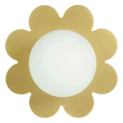OSTARIA Applique murale métal (D15 cm) Nacre Dée Or Hot