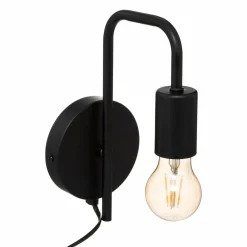 ATMOSPHERA Applique murale métal (H25 cm) Keli Noir Discount