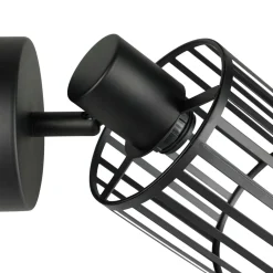 OSTARIA Applique murale métal industriel (H14 cm) Alma Noir Sale