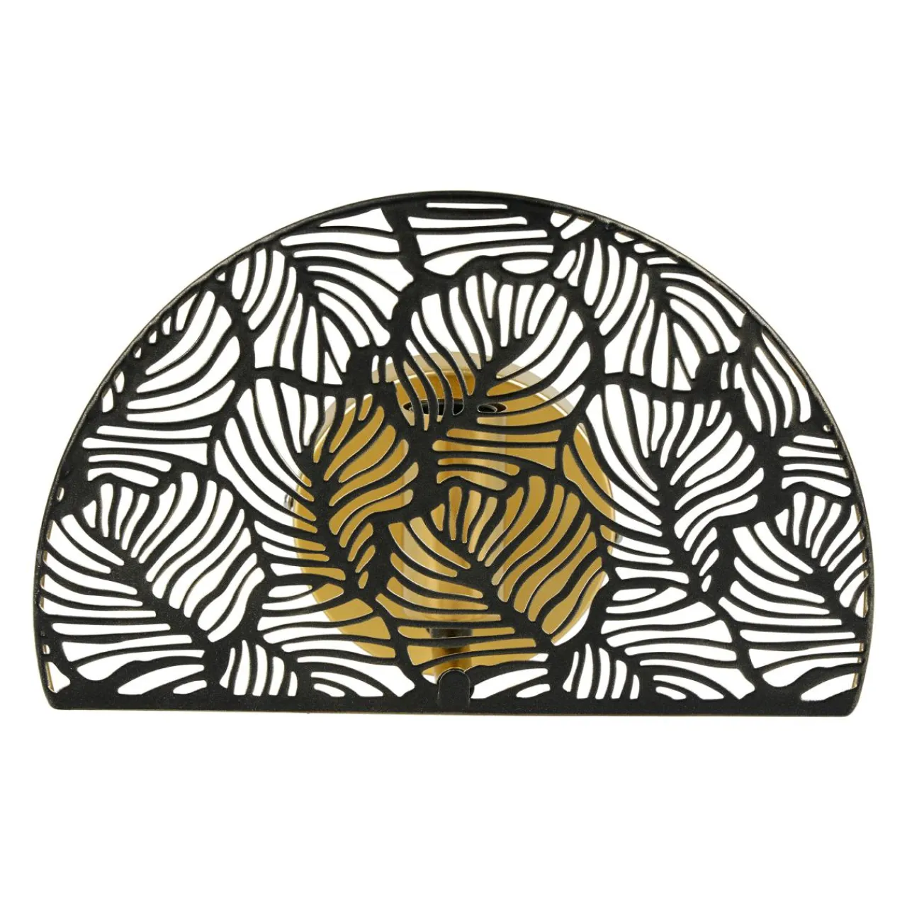 OSTARIA Applique murale métal (24 x 15,5 cm) Calathea e Noir Outlet