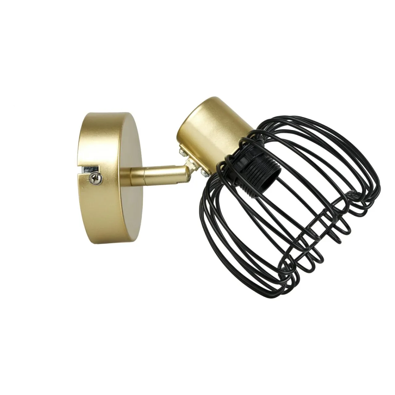 OSTARIA Applique murale ientable métal (15 x 14 cm) Loft Or Best