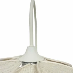 EMINZA Applique murale pétale en tissu (H62 cm) Alava Beige Clearance