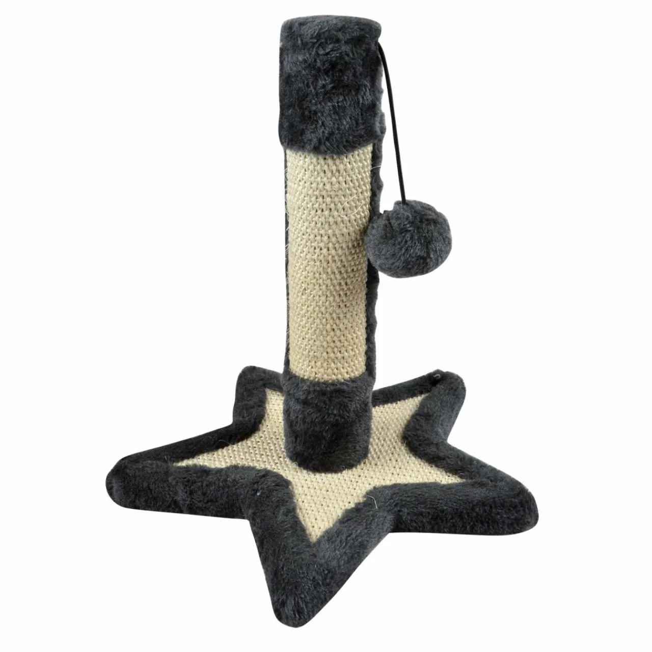 LOVE STORY Arbre à chaton avec socle étoile et jouet Anthracite Sale