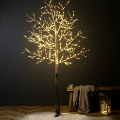 KAEMINGK Arbre lumineux 750 LED (H220 cm) Bouleau Blanc chaud Online