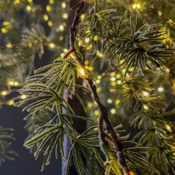 EMINZA Arbre lumineux 600 LED (H180 cm) Bouleau enneigé Blanc chaud Discount