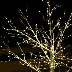 KAEMINGK Arbre lumineux 600 LED (H180 cm) Bouleau Betula Blanc chaud Discount