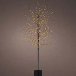 EMINZA Arbre lumineux 360 LED (H180 cm) Bouleau d'hiver Blanc Chaud doré Hot