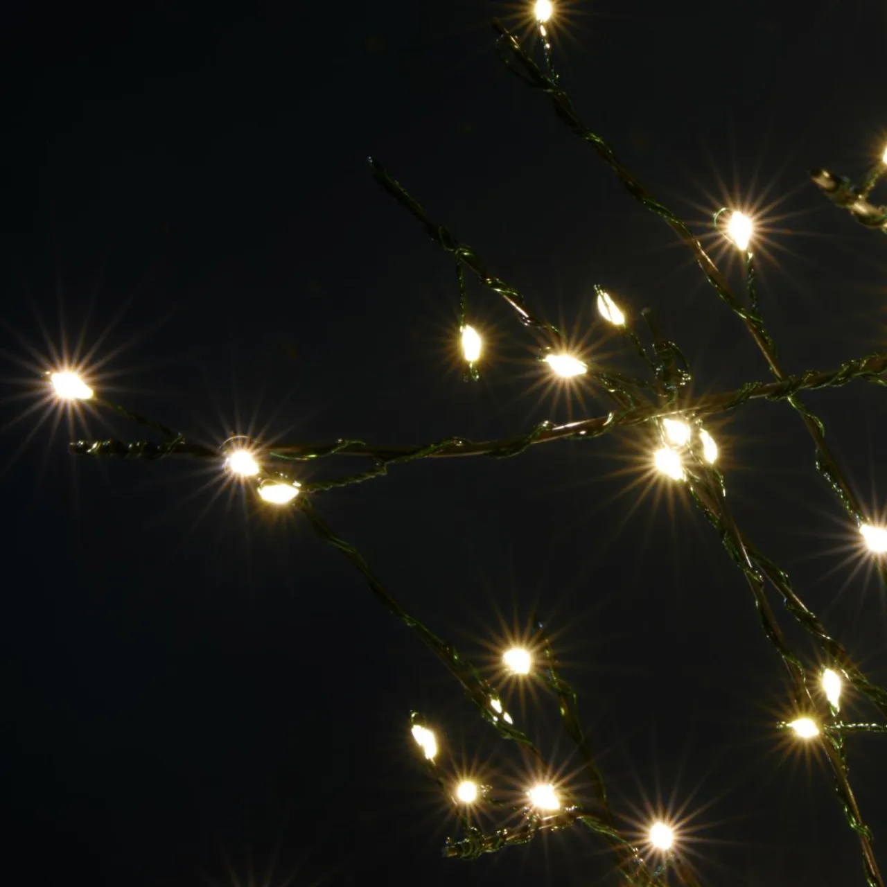 EMINZA Arbre lumineux 360 LED (H180 cm) Bouleau d'hiver Blanc chaud
