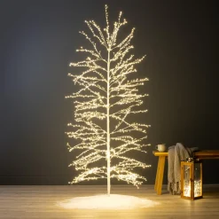 KAEMINGK Arbre lumineux 1755 LED (H180 cm) Christmas Luxe et chaud Blanc Sale