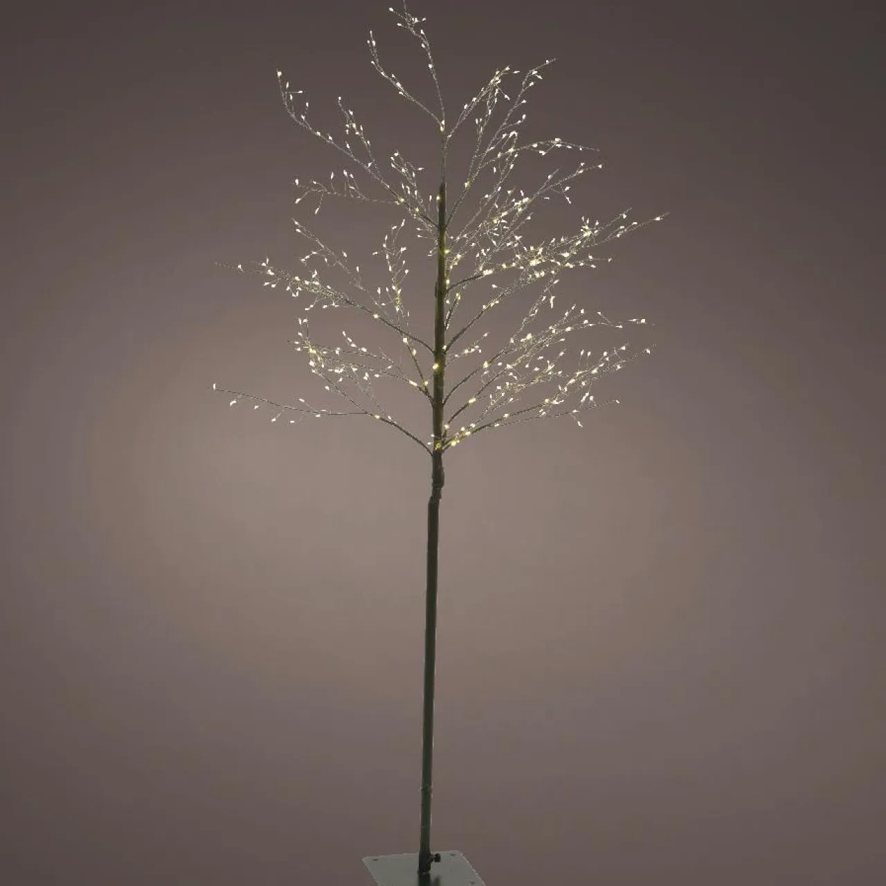 KAEMINGK Arbre lumineux 720 LED (H180 cm) Holly Platane et blanc chaud Noir Hot