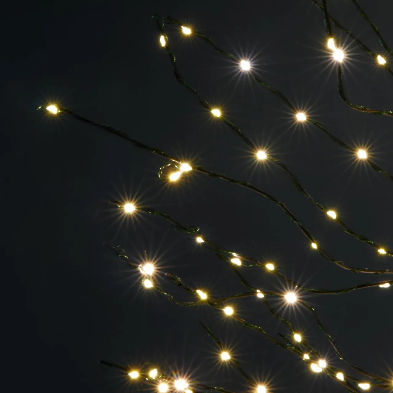 EMINZA Arbre lumineux 360 LED (H180 cm) Sapin d'hiver Blanc chaud Best
