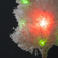 KAEMINGK Arbre lumineux à piles 16 LED (H22 cm) Christmas Multicolore Blanc Hot