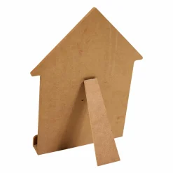 OSTARIA Ardoise chevalet enfant bois (30 x 40 cm) Maison Marron