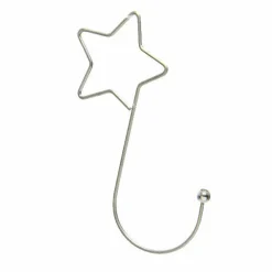 KAEMINGK Attache-boule en lot de 12 Etoile Argent Hot