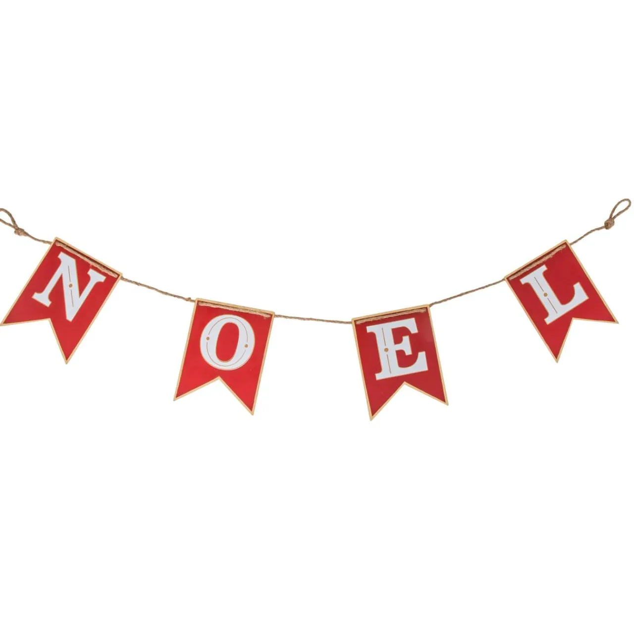 JJA Banderole de Noël en métal (158 cm) Réveillon Rouge Online