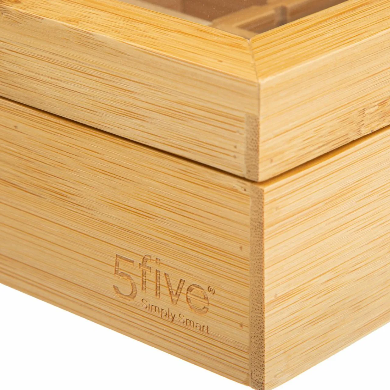 5 Five Simply Smart Boite de 12 compartiments amovibles (23 x 28 cm) Bambou Siao Naturel Online