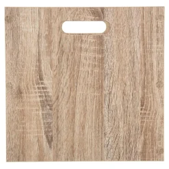 ATMOSPHERA Boite de rangement (31 x 31 x 31 cm) Mano bois Naturel Clearance