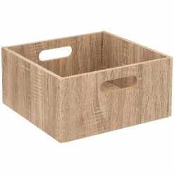 5 Five Simply Smart Boite de rangement (31 x 31 x 15 cm) Mano bois Naturel Discount