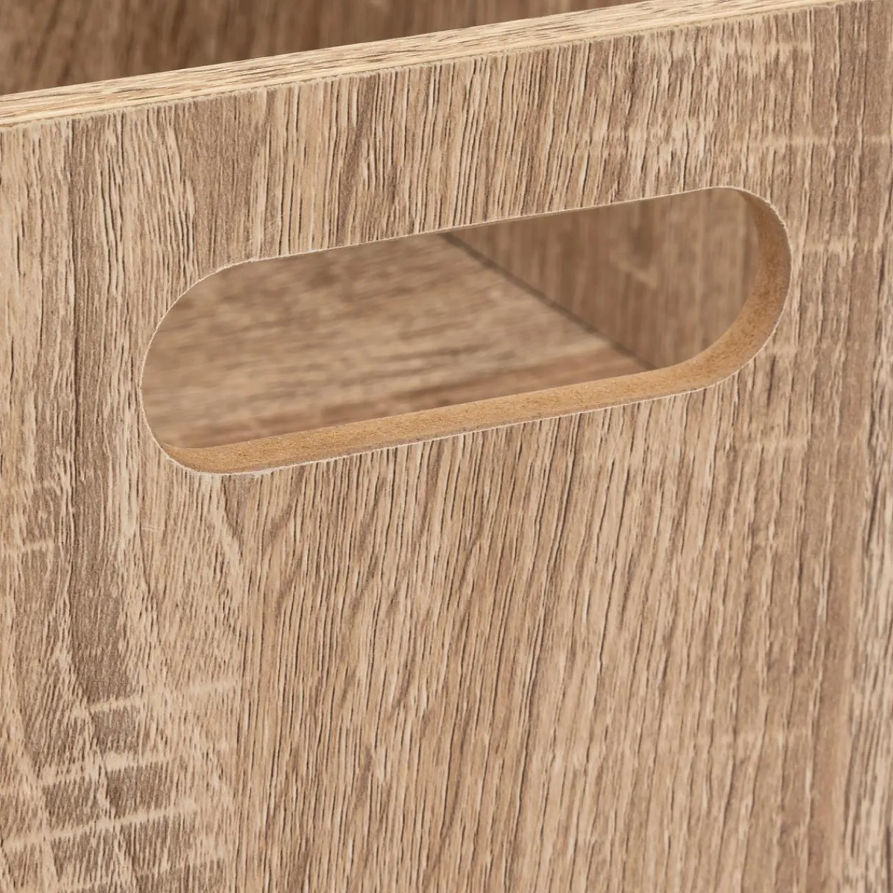 5 Five Simply Smart Boite de rangement (31 x 31 x 15 cm) Mano bois Naturel Discount