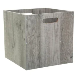 ATMOSPHERA Boite de rangement (31 x 31 x 31 cm) Mano e Gris Clearance