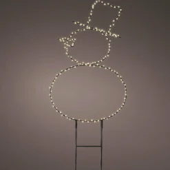 KAEMINGK Bonhomme de neige lumineux 180 LED (H47 cm) Blanc chaud Online