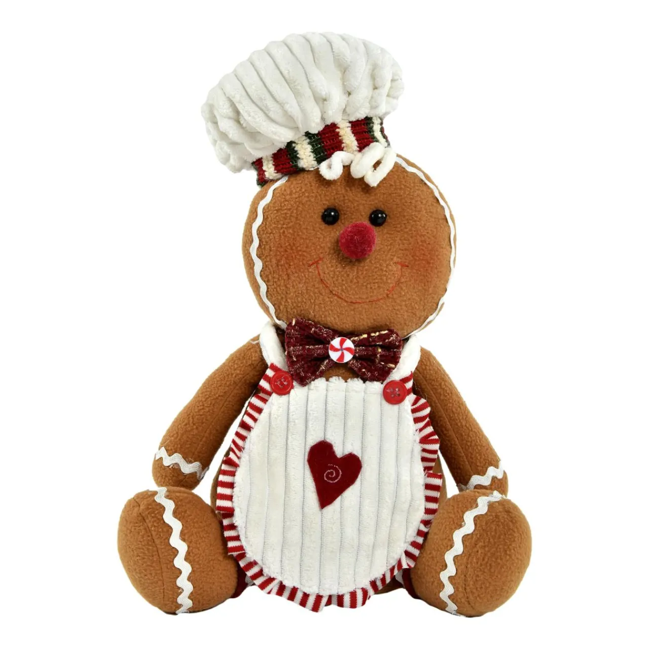 CHRISTMAS DREAM Bonhomme pain d'épices (H32 cm) Manala Cuisinier assis Marron Best