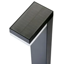 #N/A Borne de jardin solaire 600 lumens (H70 cm) Elite Gris Anthracite Sale