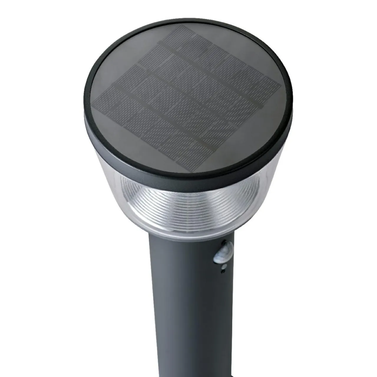 #N/A Borne de jardin solaire 600 lumens (H94 cm) Orion lux Gris Anthracite Outlet