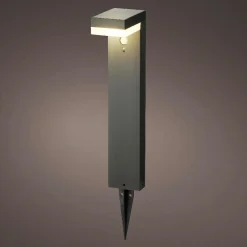#N/A Borne de jardin solaire 600 lumens (H50 cm) Elite Gris Anthracite Clearance