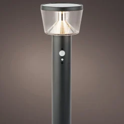 #N/A Borne de jardin solaire 600 lumens (H54 cm) Orion lux Gris Anthracite