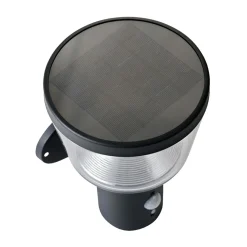 #N/A Borne de jardin solaire murale 600 lumens (H23 cm) Orion lux Gris Anthracite Discount