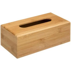 ATMOSPHERA Boîte à mouchoirs en bambou Naturel Bois Best